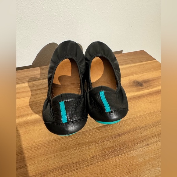 Tieks Matte Black Leather Rollable Ballet Flats Size 8 Professional EUC - Picture 7 of 10